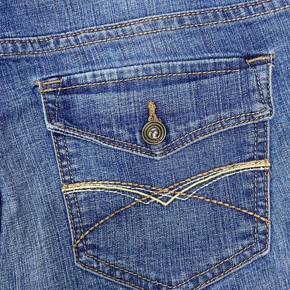 Jordache Cut Off Denim Shorts Size 10 - Picture 6 of 8